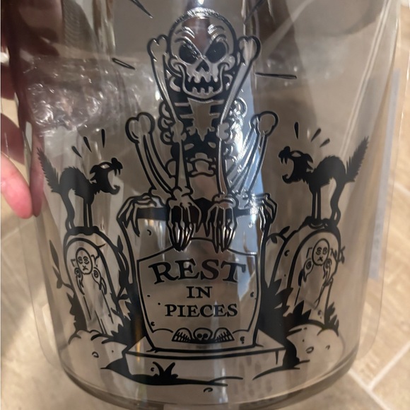 Disney Parks Disneyland Silly Symphonies Skeleton Rest in Pieces Ice Bucket - Picture 2 of 3